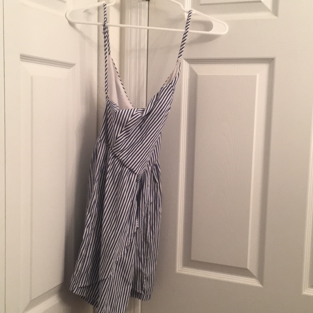 cute blue and white striped romper 💙❕